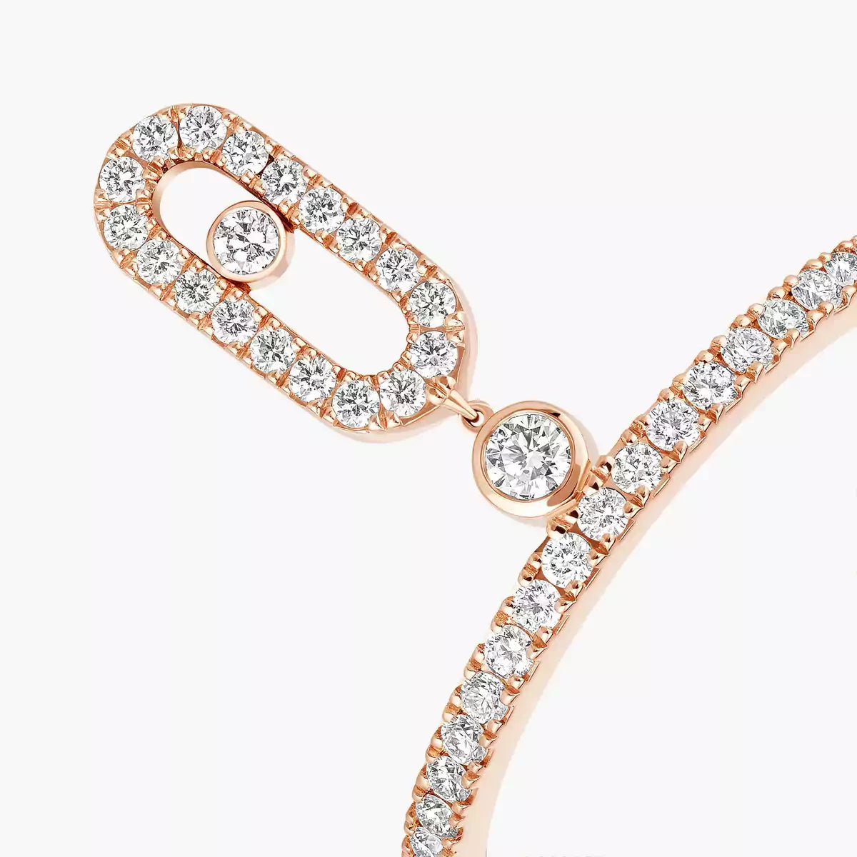 [Panda Jewelry]Move Uno Diamond Ring