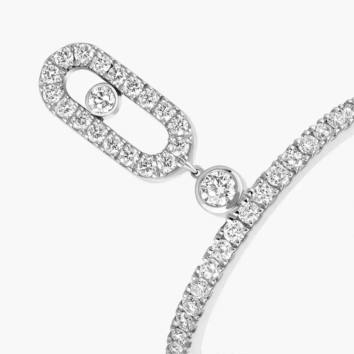 [Panda Jewelry]Move Uno Diamond Ring