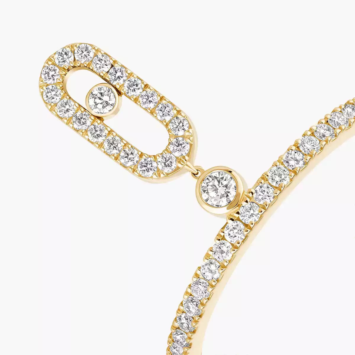 [Panda Jewelry]Move Uno Diamond Ring