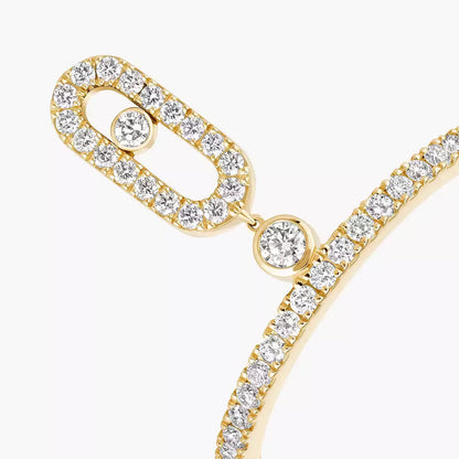 [Panda Jewelry]Move Uno Diamond Ring