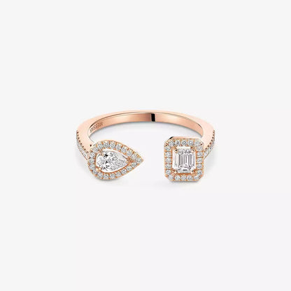 [Panda Jewelry]My Twin Toi Gold Diamond Ring