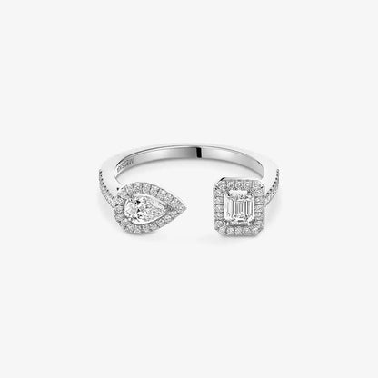 [Panda Jewelry]My Twin Toi Gold Diamond Ring