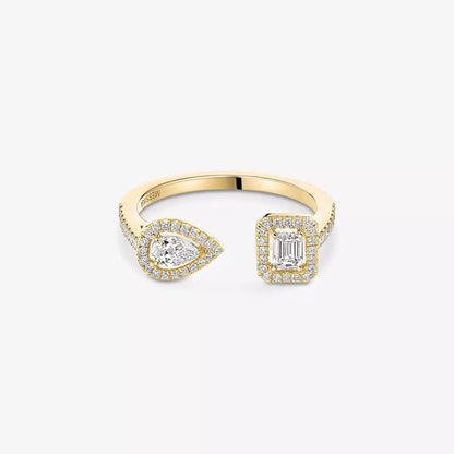 [Panda Jewelry]My Twin Toi Gold Diamond Ring
