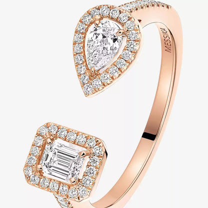 [Panda Jewelry]My Twin Toi Gold Diamond Ring