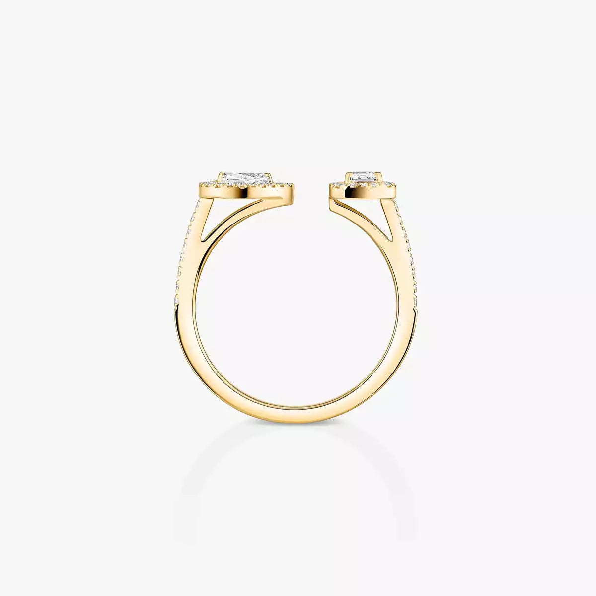 [Panda Jewelry]My Twin Toi Gold Diamond Ring