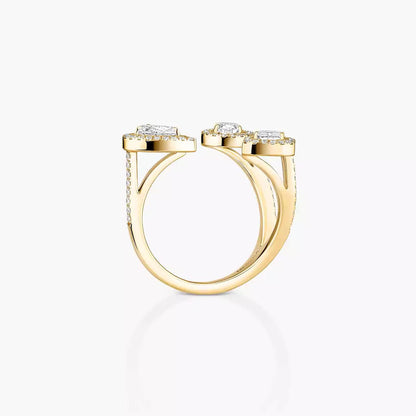 [[Panda Jewelry] Diamond Ring 0,25ct My Twin Trilogy