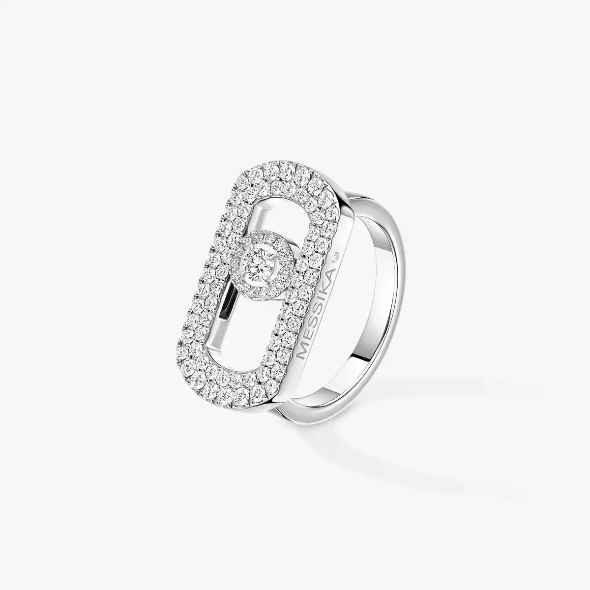 [Panda Jewelry]So Move Pave_-Set Diamond Ring
