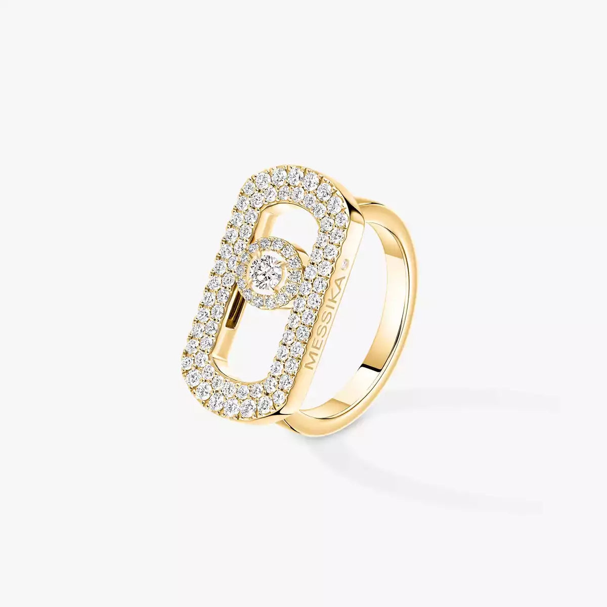 [Panda Jewelry]So Move Pave_-Set Diamond Ring