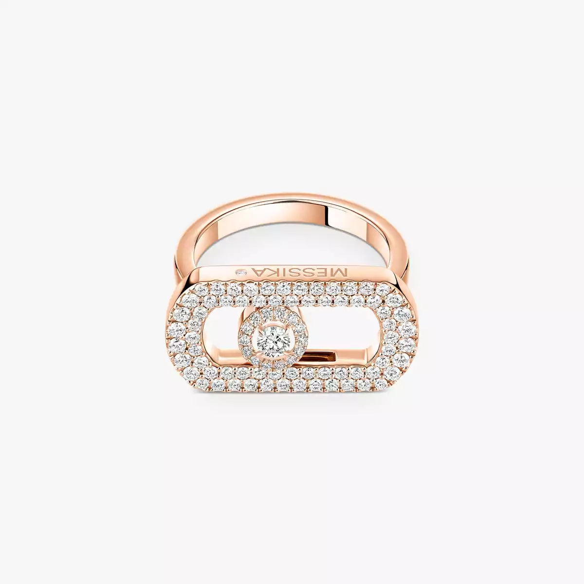 [Panda Jewelry]So Move Pave_-Set Diamond Ring
