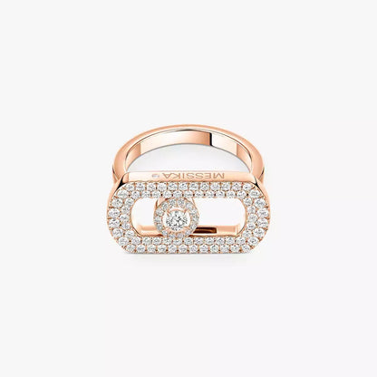 [Panda Jewelry]So Move Pave_-Set Diamond Ring