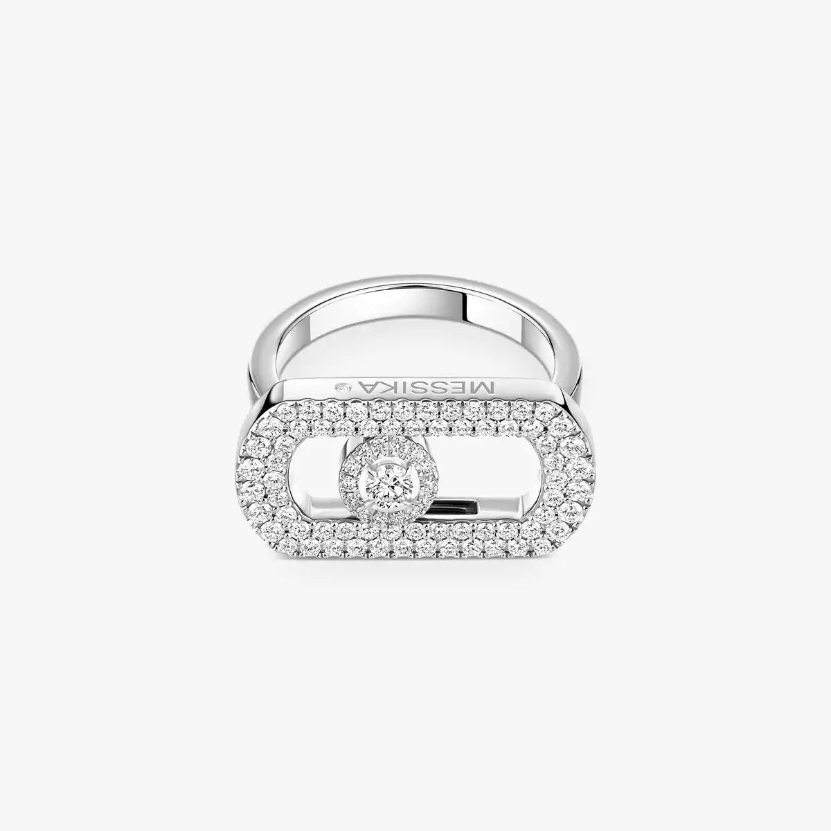[Panda Jewelry]So Move Pave_-Set Diamond Ring