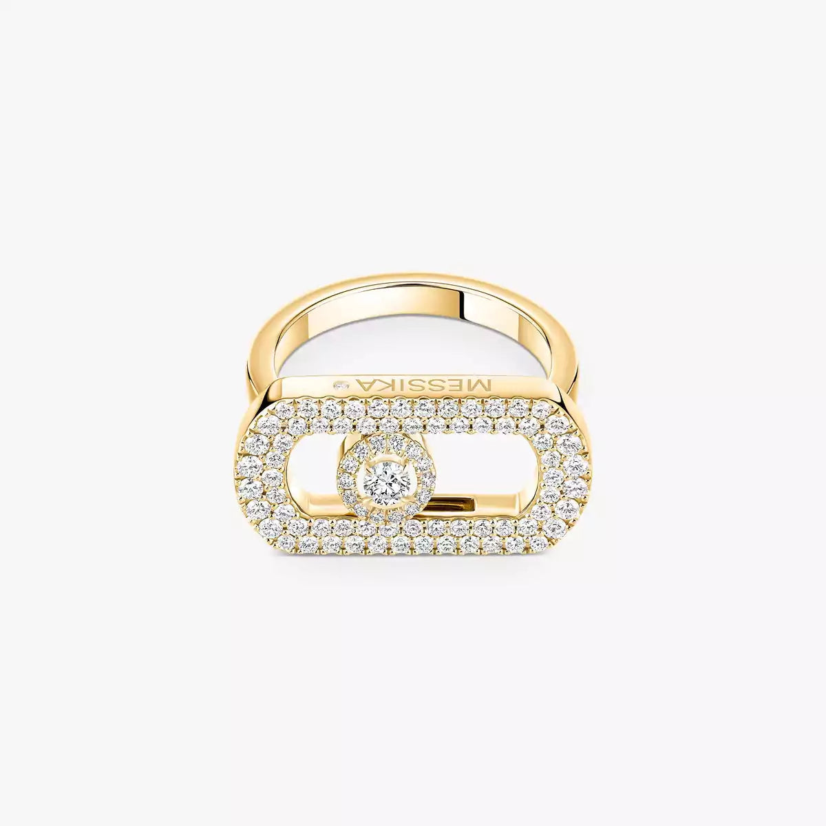 [Panda Jewelry]So Move Pave_-Set Diamond Ring