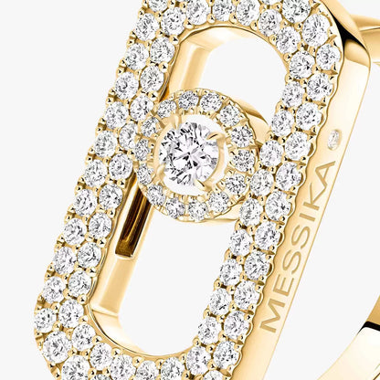 [Panda Jewelry]So Move Pave_-Set Diamond Ring