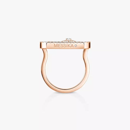 [Panda Jewelry]So Move Pave_-Set Diamond Ring