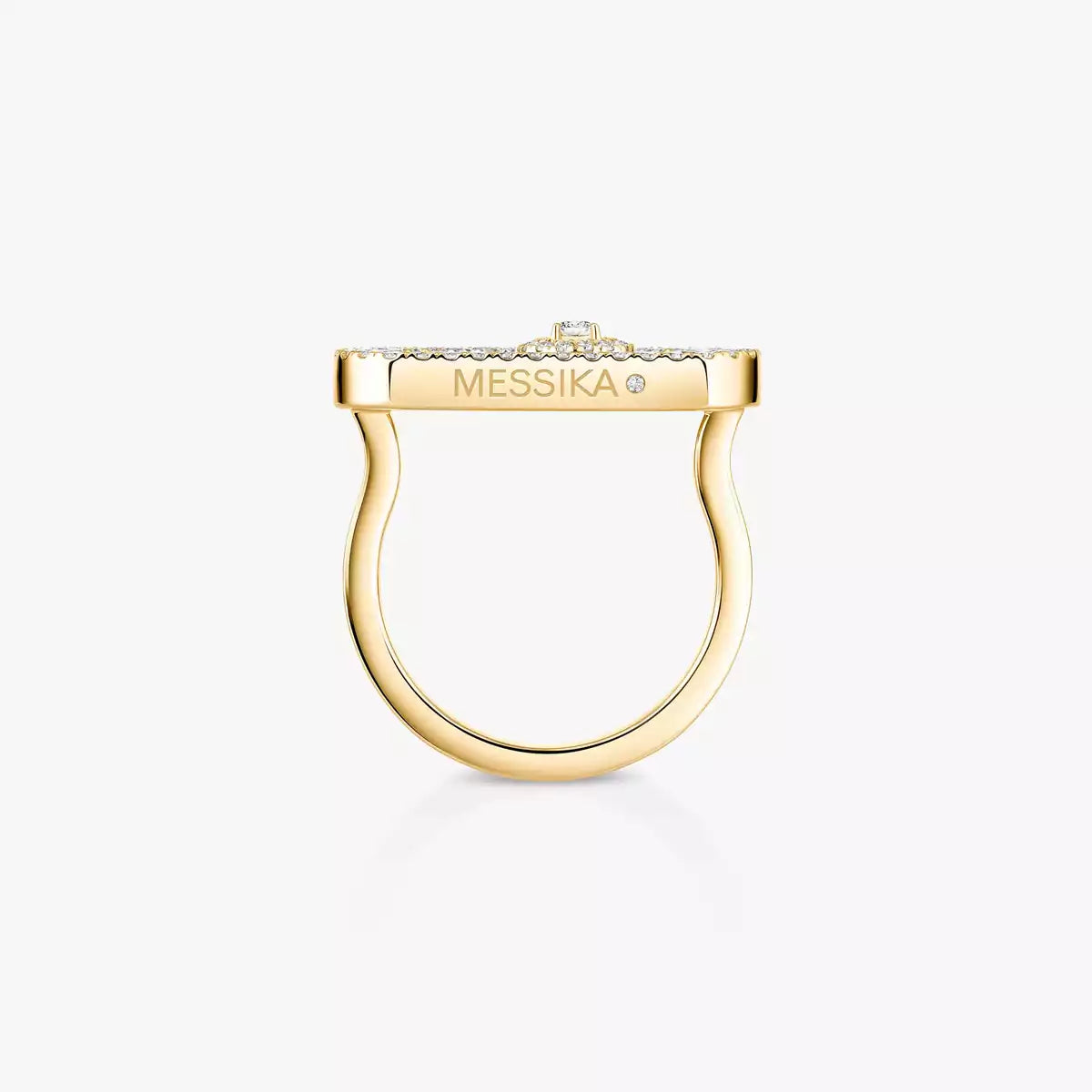 [Panda Jewelry]So Move Pave_-Set Diamond Ring