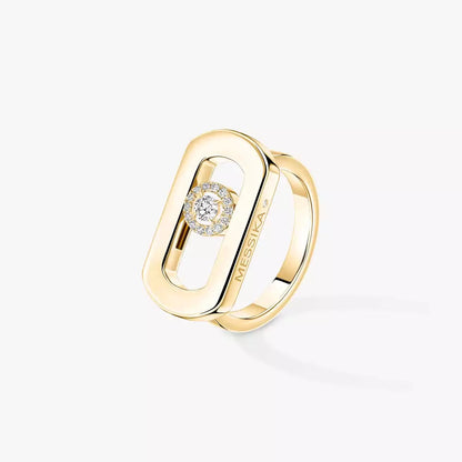 [Panda Jewelry]So Move Diamond Ring