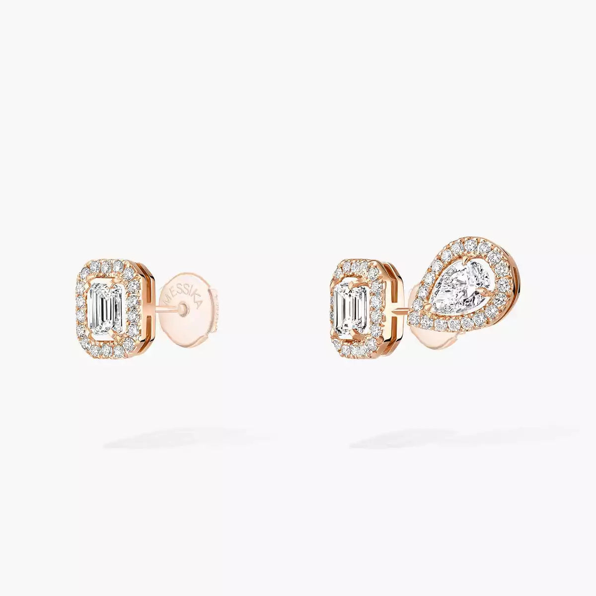 [Panda Jewelry]Diamond Earrings 0,10ct My Twin 1+2