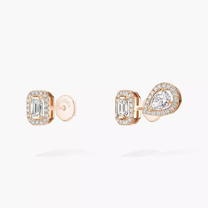 [Panda Jewelry]Diamond Earrings 0,10ct My Twin 1+2