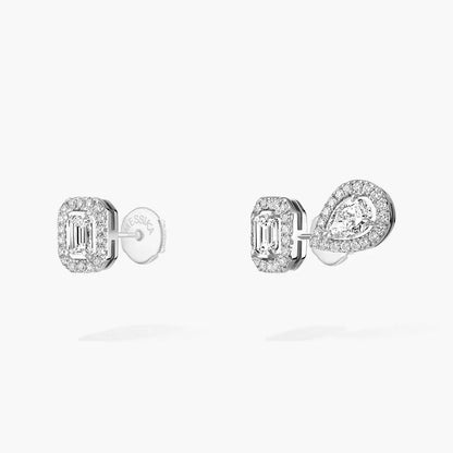 [Panda Jewelry]Diamond Earrings 0,10ct My Twin 1+2