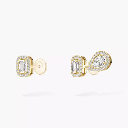[Panda Jewelry]Diamond Earrings 0,10ct My Twin 1+2