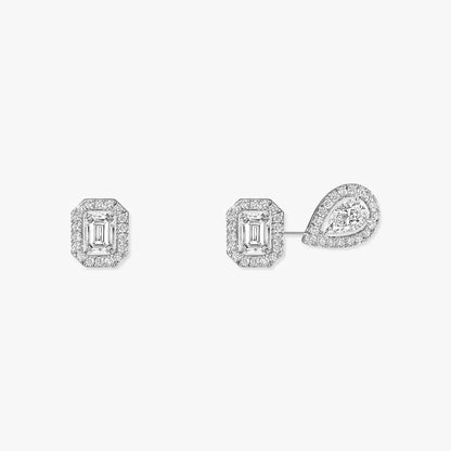 [Panda Jewelry]Diamond Earrings 0,10ct My Twin 1+2
