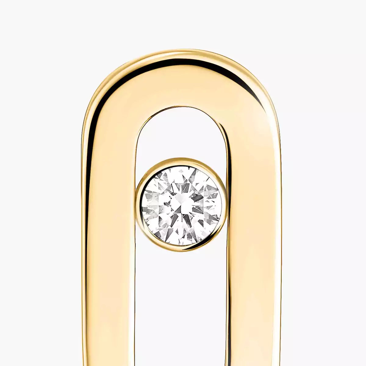 [Panda Jewelry]Move Uno Diamond Stud Earrings