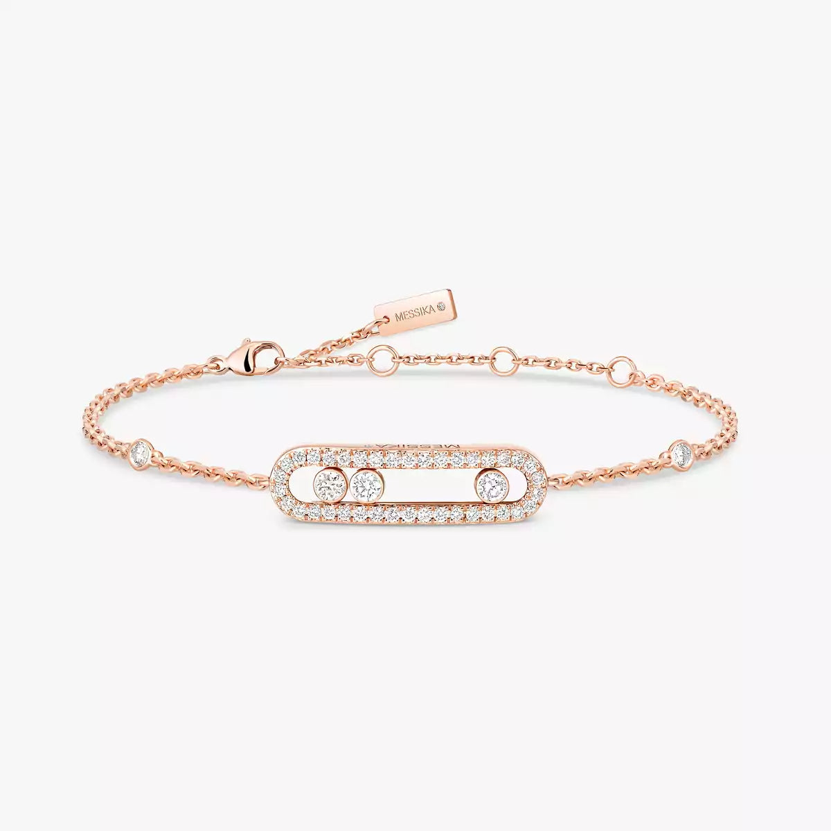 [Panda Jewelry]Pav茅 Baby Move Diamond Bracelet