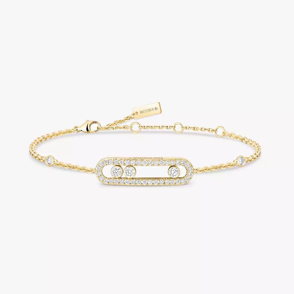 [Panda Jewelry]Pav茅 Baby Move Diamond Bracelet