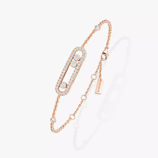 [Panda Jewelry]Pav茅 Baby Move Diamond Bracelet