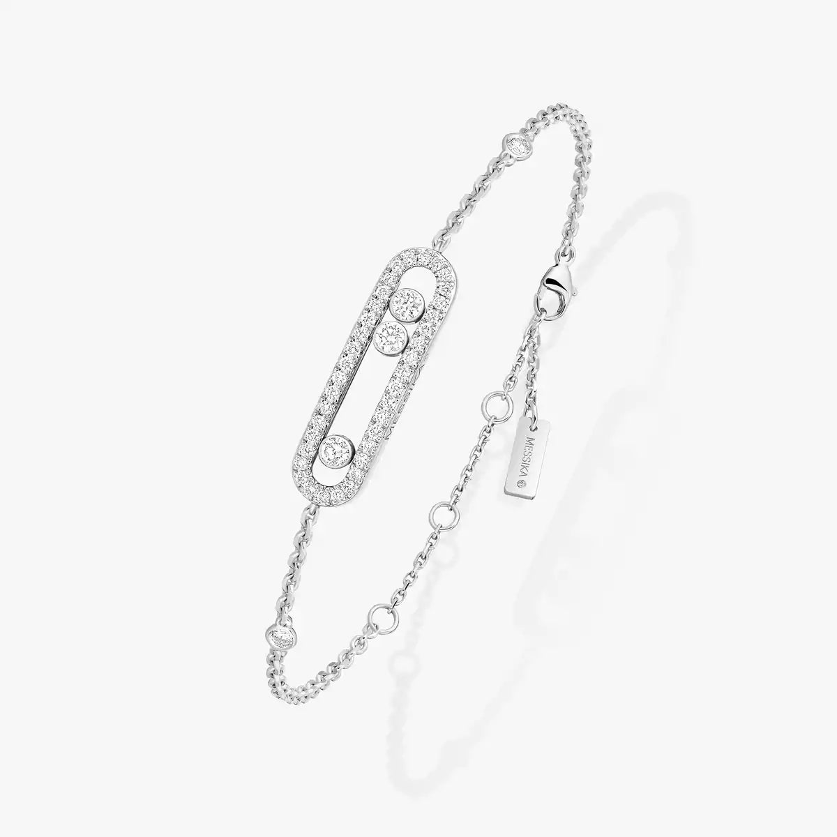 [Panda Jewelry]Pav茅 Baby Move Diamond Bracelet