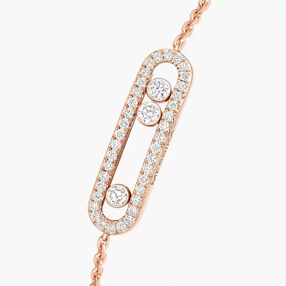 [Panda Jewelry]Pav茅 Baby Move Diamond Bracelet