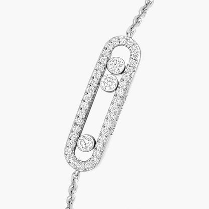 [Panda Jewelry]Pav茅 Baby Move Diamond Bracelet