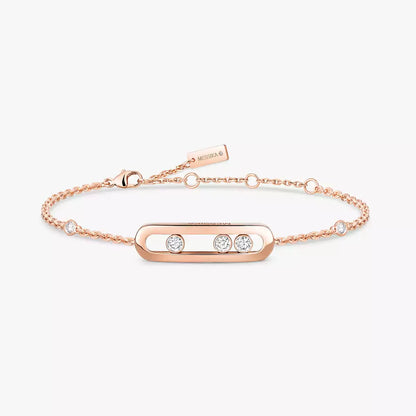 [Panda Jewelry]Baby Move Diamond Bracelet