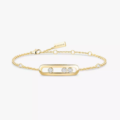 [Panda Jewelry]Baby Move Diamond Bracelet