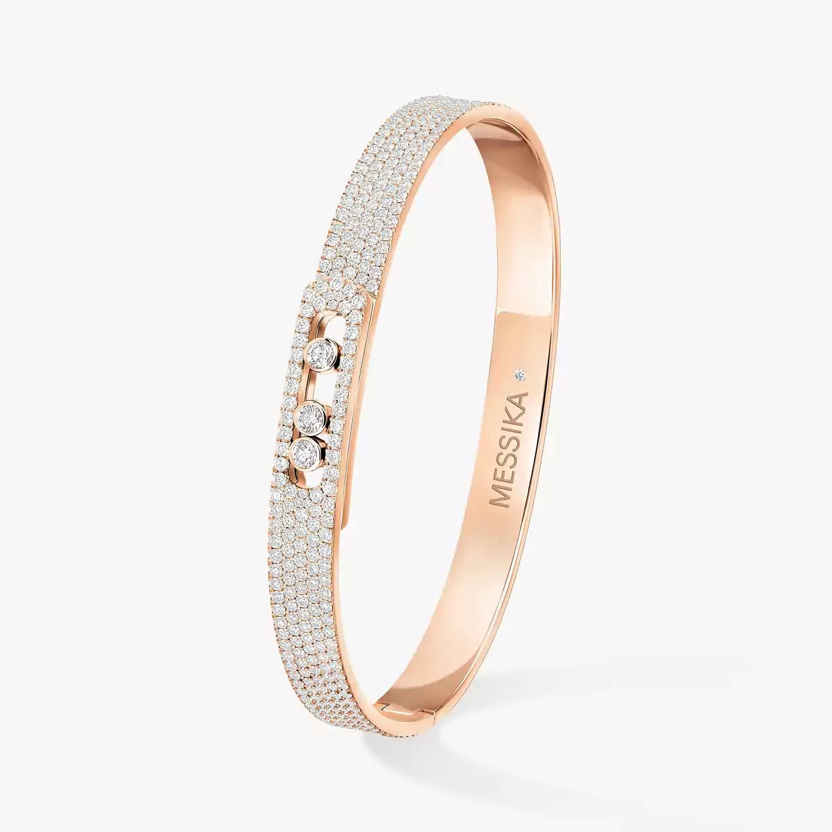 [Panda Jewelry]Move Noa Full Pav茅 Diamond Bangle Bracelet