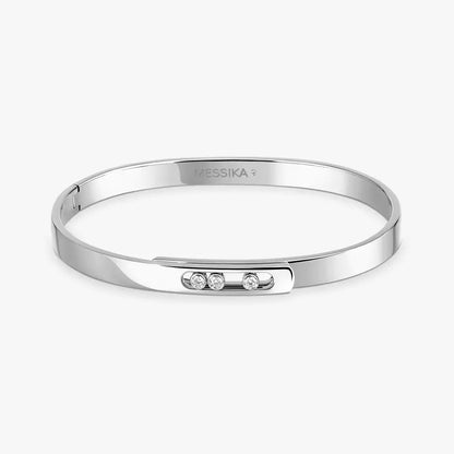 [Panda Jewelry]Move Noa Diamond Bangle Bracelet