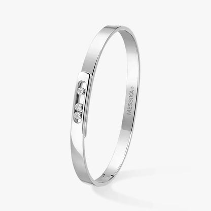 [Panda Jewelry]Move Noa Diamond Bangle Bracelet