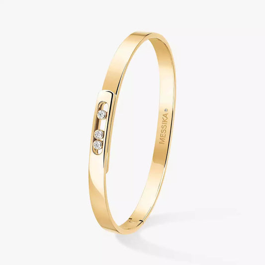 [Panda Jewelry]Move Noa Diamond Bangle Bracelet