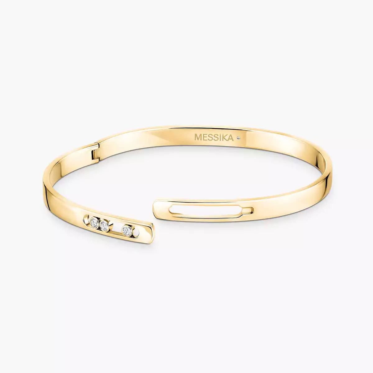 [Panda Jewelry]Move Noa Diamond Bangle Bracelet