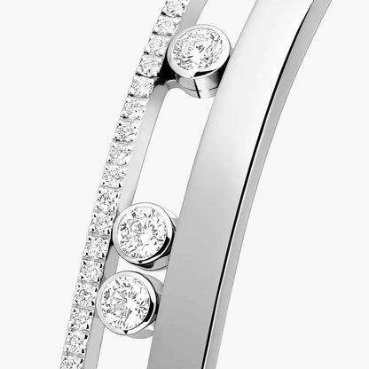 [Panda Jewelry]Move Romane Diamond Bangle Bracelet