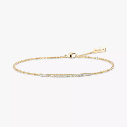 [Panda Jewelry]Diamond Thin Bangle 0.15ct My Twin Toi & Moi