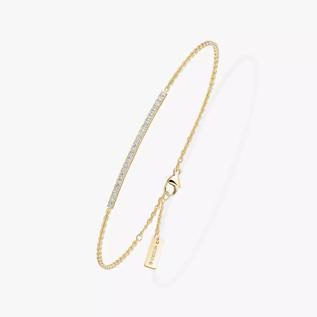 [Panda Jewelry]Diamond Thin Bangle 0.15ct My Twin Toi & Moi