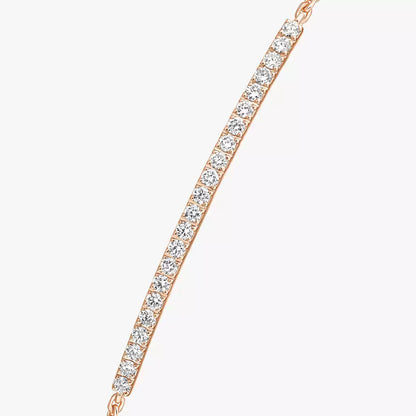 [Panda Jewelry]Diamond Thin Bangle 0.15ct My Twin Toi & Moi