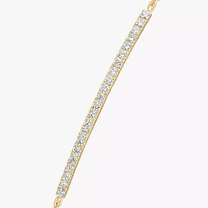 [Panda Jewelry]Diamond Thin Bangle 0.15ct My Twin Toi & Moi