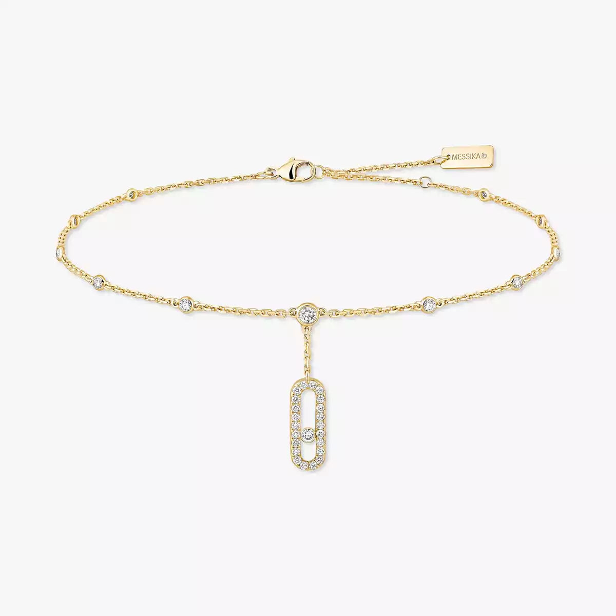 [Panda Jewelry] Move Uno pav茅 ankle bracelet
