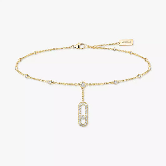 [Panda Jewelry] Move Uno pav茅 ankle bracelet