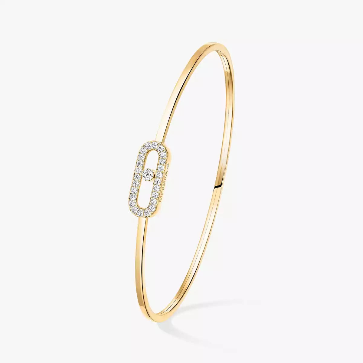 [Panda Jewelry]Move Uno pav茅 flex bangle medium