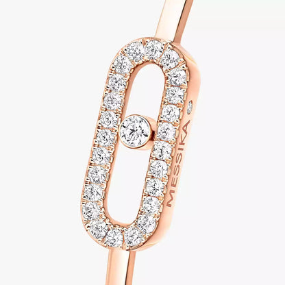 [Panda Jewelry]Move Uno pav茅 flex bangle medium