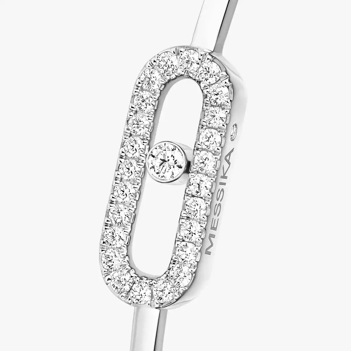 [Panda Jewelry]Move Uno pav茅 flex bangle medium