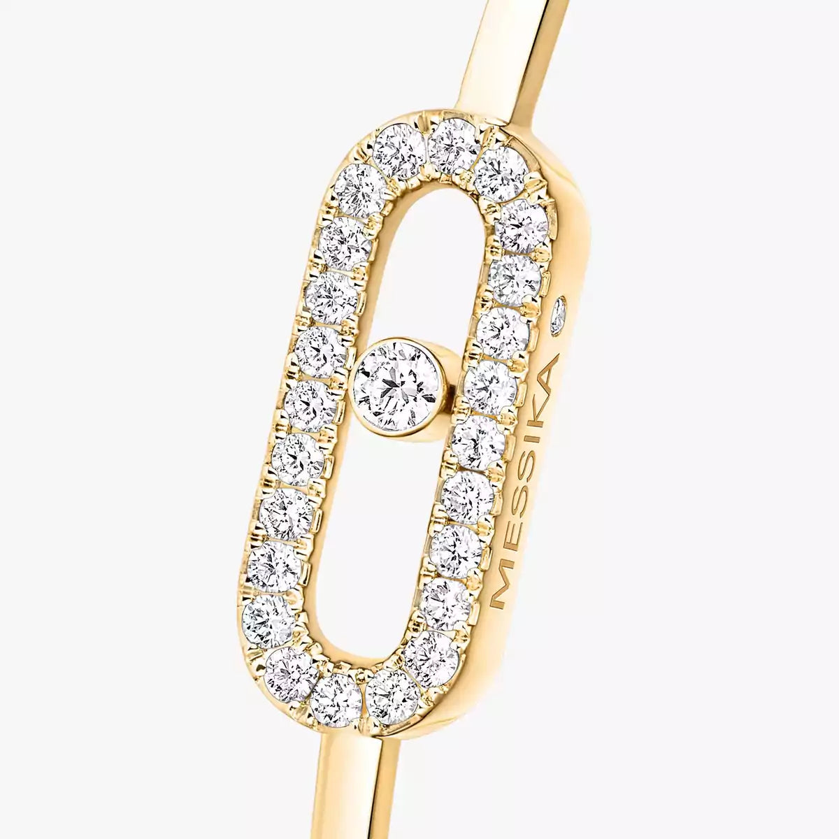 [Panda Jewelry]Move Uno pav茅 flex bangle medium